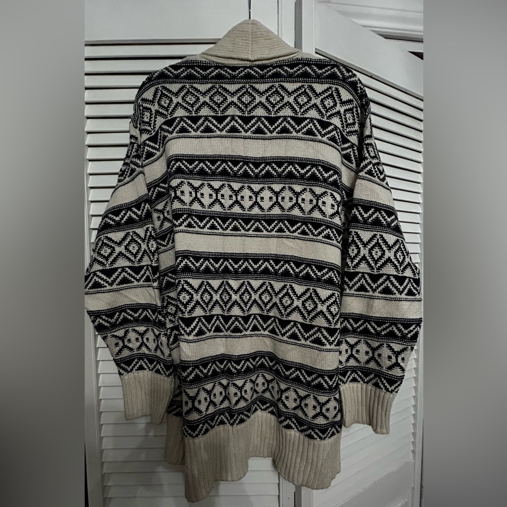 Chaps NWT Patterned Cardigan - Picture 4 of 5